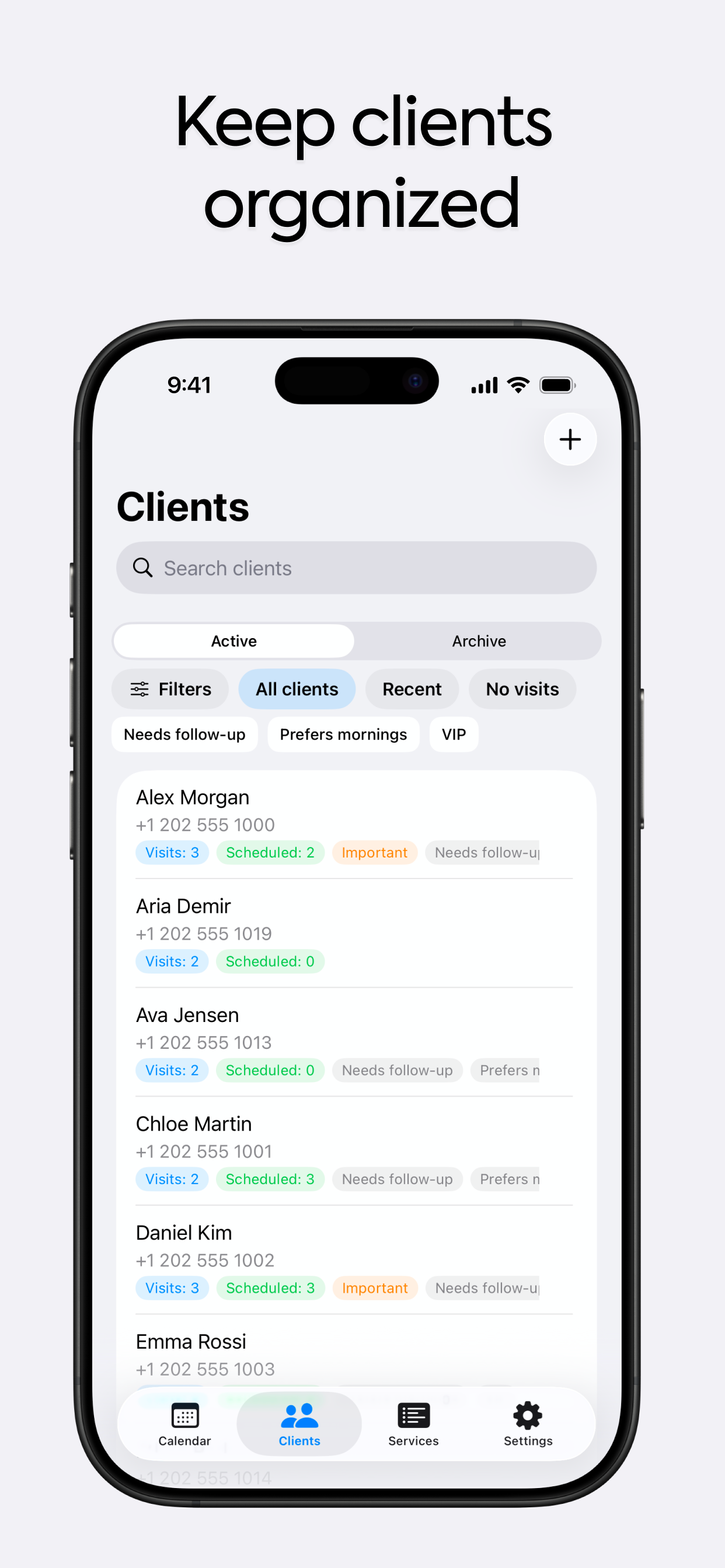 Client Planner